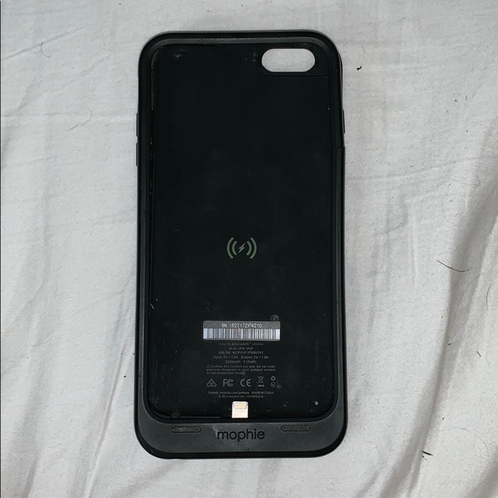 Mophie case for an iPhone 6plus/6s plus